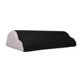 thumbnail image 1 of Reposapiés para debajo del escritorio, reposapiés debajo del escritorio, cojín ergonómico suave para las piernas Negro, 1 of 9