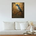 thumbnail image 4 of Eastern Bluebird Canvas Print 11x14inch Canvas Pictures Wall Art Bathroom Decor Wall Art Unframed, 4 of 8