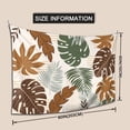 thumbnail image 3 of YFYANG Brown Floral Leaf Texture Tapestry, Bedroom Dormitory Living Room Decoration Tapestrys Wall Hanging , 80 x 60 in, 3 of 8