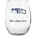thumbnail image 2 of The Memory Company Seattle Seahawks 15oz. Stemless Tumbler with Wine Bottle Stopper, 2 of 3