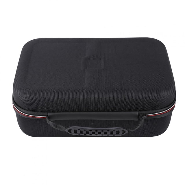 Bolsa de almacenamiento de EVA de gran capacidad para Nintendo Switch, ranura para el mango y la base.