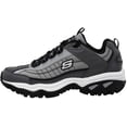 thumbnail image 3 of Skechers Energy Afterburn Lace-Up Sneakers, Mens Athletic Shoes with Leather and Mesh Upper, 3 of 8