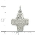 thumbnail image 2 of Beautiful Sterling Silver 4-way Medal, 2 of 2
