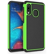 SYONER Shockproof Protective Phone Case Cover for Samsung Galaxy A10e (5.83", 2019) [Green]