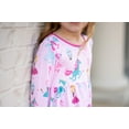 thumbnail image 4 of Millie Loves Lily Girls Pink Ballerina and Unicorns 2 Pocket Dress & Legging Set size (4-10), 4 of 5