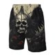 thumbnail image 4 of Balery Vintage Winged Rose Skull Traje de Baño Estilo Hawaiano para Hombre, Shorts de Secado Rápido con Bolsillos-3X-Large, 4 of 6