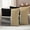 Beige, variant on Brown Black Outdoor Waterproof Pillow Covers, Modern Abstract Art Farmhouse Striped Decorative Square Throw Pillowcase Sofa Cushion Sham for Patio/Couch/Chair, 18"x18" 2 Pack