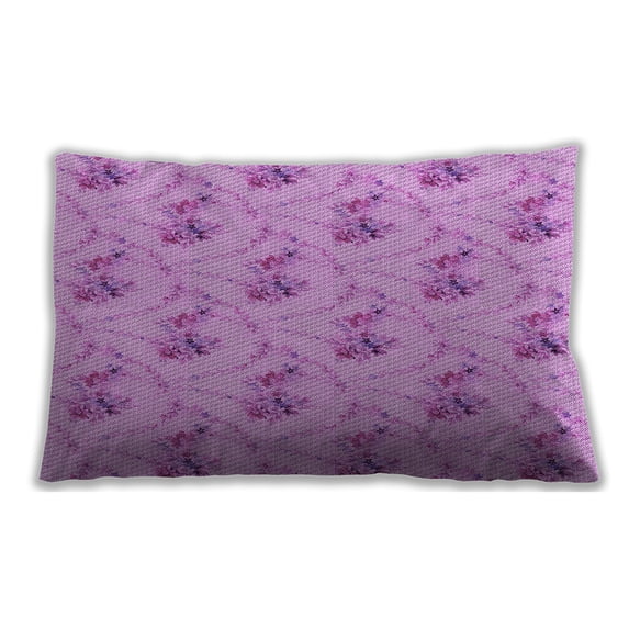 Ahgly Company Outdoor Rectangular Contemporary Lumbar Throw Pillow, 13 inch by 19 inch