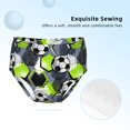 thumbnail image 2 of Pofeuu Football Print Soft Cotton Underwear Girls'Briefs Soft Undies, 2 of 7
