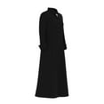 thumbnail image 2 of GRACEART Women Clergy Cassock Robe for Church Cross Pastor Robes Priest Clerical Robe, 2 of 6