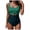 Z01-Green, variant on BOBOGOJP One Piece Swimsuit for Women Tummy Control Ruched Bathing Suit Cutout U Wire Swim Suits Brown for Size M