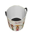 thumbnail image 3 of Haiem Black African Woman Laundry Basket, Laundry Hamper, Collapsible Laundry Baskets, Dirty Clothes Hamper, Waterproof with Handles for College Dorm, Family-Small, 3 of 8