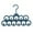 Dark blue, variant on Huayishang Clothes Rack Creative Clothes Hanger Multifunctional Socks Rack Pink, Kitchen Essentials Clearance Sale Pink