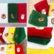 thumbnail image 4 of Toalla de cara navideña, toalla con patrón navideño, paño de toalla para lavado de cara, 2 uds., 4 of 5