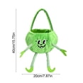 thumbnail image 5 of Halloween Candy Bag Reusable Cute Smiling Pumpkin Trick or Treat Bag Indoor Outdoor Fall Decro, 5 of 6
