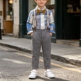 thumbnail image 7 of LvhaoGJOB Little Kids Kids 2-Piece Outfit Set - Multi-Pocket, 7 of 7