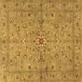 thumbnail image 1 of Ahgly Company Indoor Square Persian Brown Traditional Area Rugs, 6' Square, 1 of 4