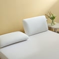 thumbnail image 5 of Memory Foam Bed Pillows, Pillow for Side and Back Sleeper, Pillow for Neck Pain Relief, Washable Removable Cover, Soft, White (Standard), 5 of 8