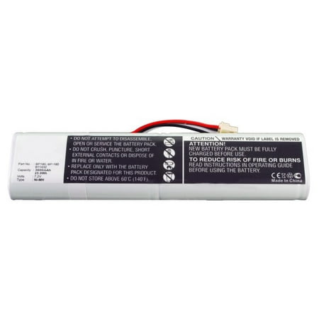 

Synergy Digital Equipment Battery Works with Fluke BP190 Equipment (Ni-MH 7.2V 3600 mAh) Ultra High Capacity Compatible with Fluke B11432 Battery
