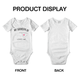 thumbnail image 3 of My Grandpa In North Carolina Loves Me Baby Clothing For Boy Girl Bodysuits 12-18 Months, 3 of 5