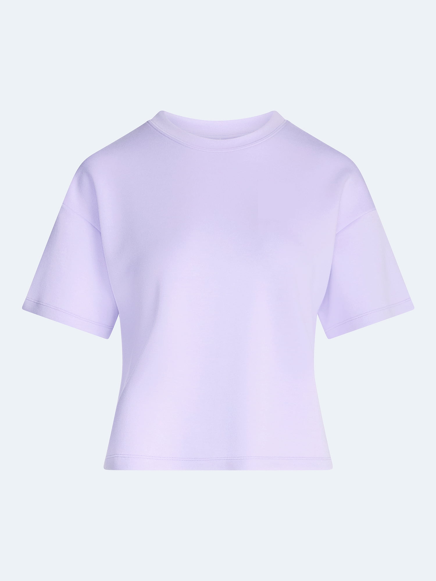 Scoop Women's and Women's Plus Scubaknit Tee with Short Sleeves, Sizes XS-4X
