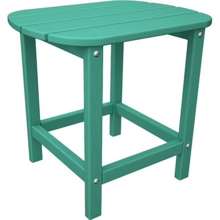 POLYWOOD South Beach 18" Side Table in Aruba