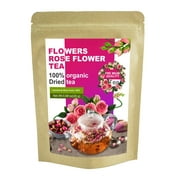 Rose Herbal Tea Flower Tea Organic Blooming Organic 100% Natural