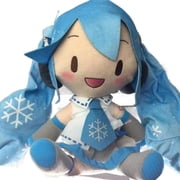 Dupurit Miku Plushs Stuffed Anime Pillow Cute Plush Home Decoration (Snowflake 30CM)