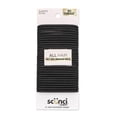 thumbnail image 3 of (6 pack) Scunci No Damage Elastic Stretch Nylon Ponytail Hair Ties, Black, 30 Count, 3 of 9