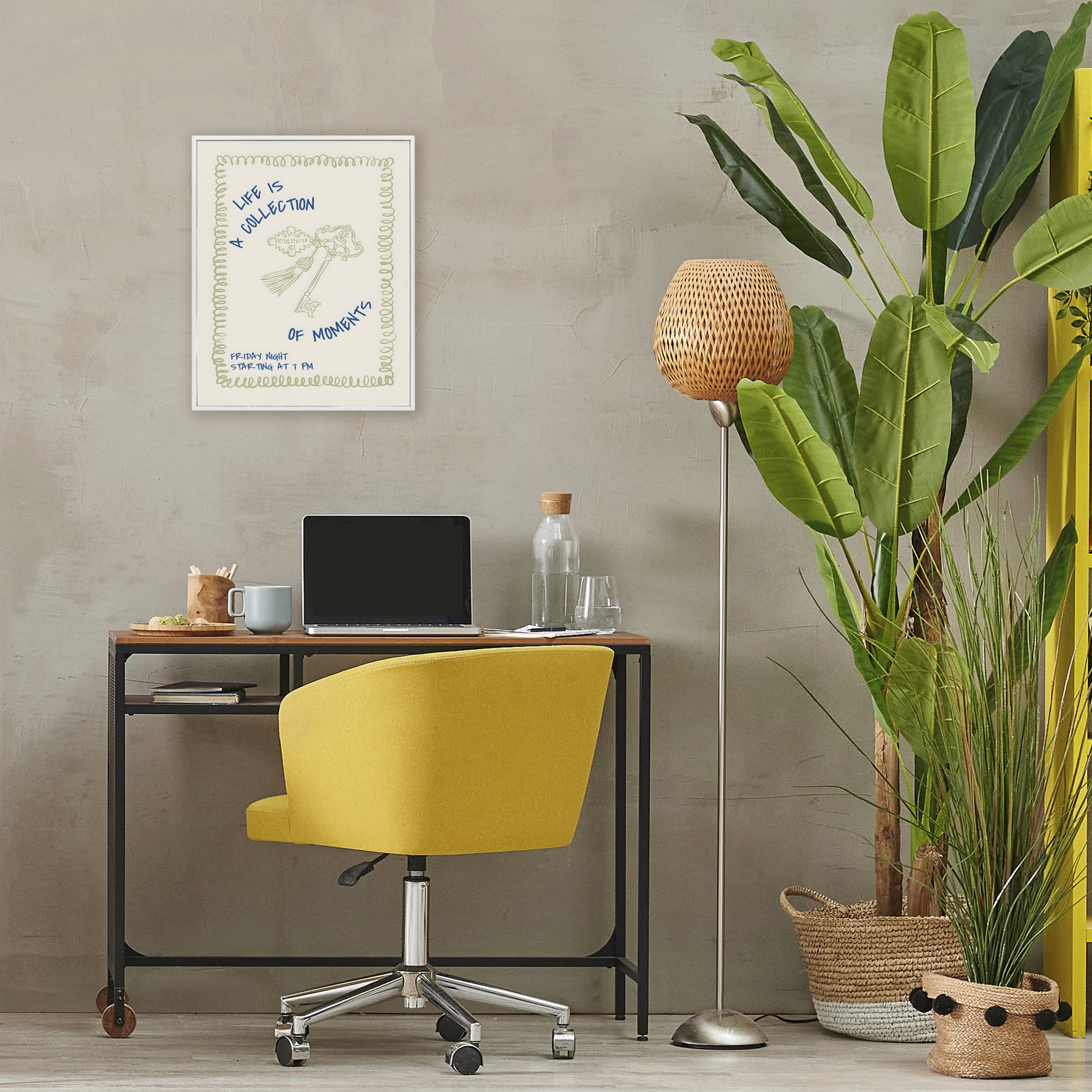 Stupell Industries A Collection of Moments White Framed Giclee Art, design by The Prints Vibe