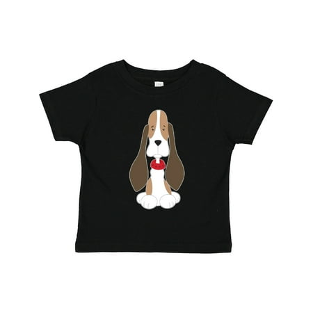 

Inktastic Basset Hound with Floppy Ears Gift Toddler Boy or Toddler Girl T-Shirt