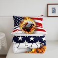 thumbnail image 4 of Erosebridal Football Comforter Set American Flag Comforter Rugby Sports Bedding Set Queen Size Bedroom Decor Soccer Ball Game Duvet Set3Pcs, 4 of 5