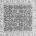 thumbnail image 1 of Ahgly Company Indoor Square Oriental Gray Traditional Area Rugs, 3' Square, 1 of 4