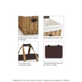 thumbnail image 5 of PICNIC TIME Canasta Wicker Basket, 5 of 5
