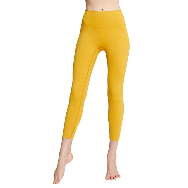 WILLBEST Pantalones de Yoga de Cintura Alta Para Mujer, Mallas Suaves y Elásticas Para Correr, Fitness, Cómodas, Transpirables y Absorbentes. Mediana