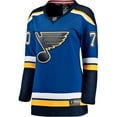 thumbnail image 2 of Women's Fanatics Oskar Sundqvist Blue St. Louis Blues Home Breakaway Player Jersey, 2 of 3