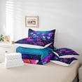 thumbnail image 4 of YST Wild Butterfly 7-Piece Bedding Set, Gradient Floral Toddler Comforter & Duvet Set, King, 4 of 4