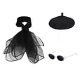 thumbnail image 2 of SHENGXINY Porch Goose Outfits, Large White Holiday Porch Goose Clothes for Outdoor Yard Garden Patio Holiday Decorations Black 23in, 2 of 6