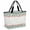 Beige Green, variant on Spring Tulip Beach Bag for Women, Large Breathable Mesh Beach Tote Bag, Botanical Budding Flowers Green Lattice Sandproof Lightweight Travel Bags for Vacation Picnic Swimming Pool 15.7"x15.7"x9.1"