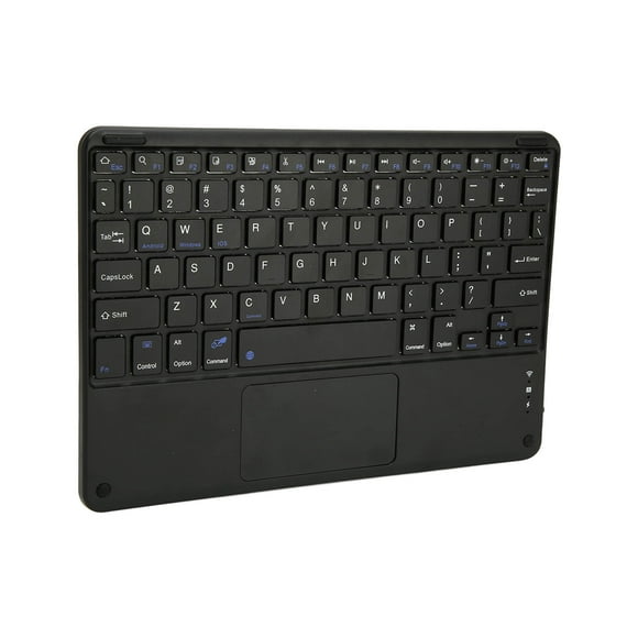 Wireless Keyboard, Mini Wireless Keyboard Silent Tetragonum Chocolate Keycaps With Touchpad For Tablet