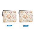 thumbnail image 7 of FORMRS 15-15.6 inch Laptop Sleeve Case Soft Carrying Quilted Computer Bag Cover, Pink Seashell, 7 of 7