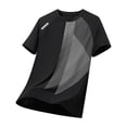 thumbnail image 4 of COSFO Athletic Mens T Shirts Crew Neck Striped Short Sleeve Tops Pullover Loose Breathable Mens Classic T-Shirt, 4 of 4