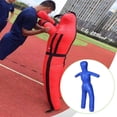 thumbnail image 6 of Grappling Dummy Training Bag Boxing Unfilled PU Leather Sturdy 110cm Height for Kids Home Gym, 6 of 9