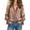 Coffee, variant on CaComMARK PI Lace Elegant Dressy Blouse for Women V Neck Long Sleeve Button Down Shirts Boho Crochet Top Fall Fashion Outfits Green-A