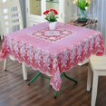 thumbnail image 1 of Square Tablecloth Fabric Waterproof Oil-Proof Disposable Mahjong Tablecloth Eight Immortals Table Nordic Household Dining Tablecloth Plastic, 1 of 7