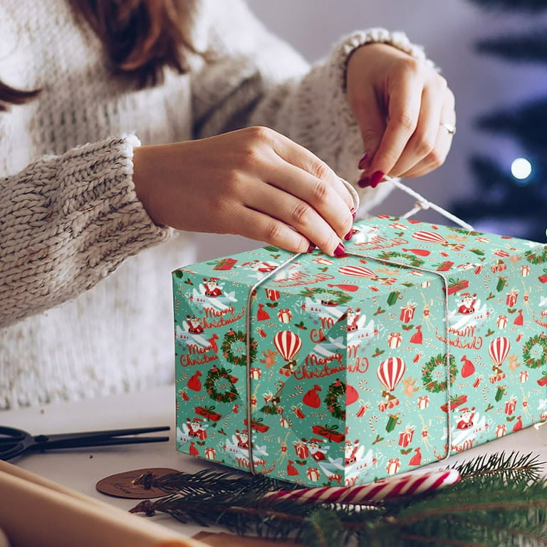 Christmas wrapping paper kraft deals