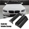 thumbnail image 2 of Unique Bargains 2 pcs Hood Dynamic Cold Air Tuning Intake System Scoop for BMW E90/91/92, 2 of 6