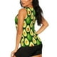 thumbnail image 3 of Fotbe Avocado Blusas Sin Mangas para Mujer – Estilo Casual, Corte Suelto, Slim-Fit, Cuello Redondo Deportivo, Tops de Verano para Gimnasio y Yoga-Large, 3 of 7