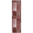 thumbnail image 2 of Addison Rugs Chantille Indoor/Outdoor Traditional Patchwork Burgundy Washable Runner Rug, 2'3" x 7'6", 2 of 6
