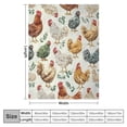 thumbnail image 4 of Orinice Chicken Gifts, Chicken Blanket, Chicken Gifts for Chicken Lovers, Chicken Decor, Chicken Gifts for Women, Rooster Decor, Chicken Themed Gifts, Funny Chicken Gifts 60x80in, 4 of 6